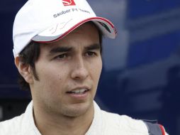 El mexicano Sergio 'Checo' Pérez se siente esperanzado con la carrera en el GP de Gran Bretaña. REUTERS  /