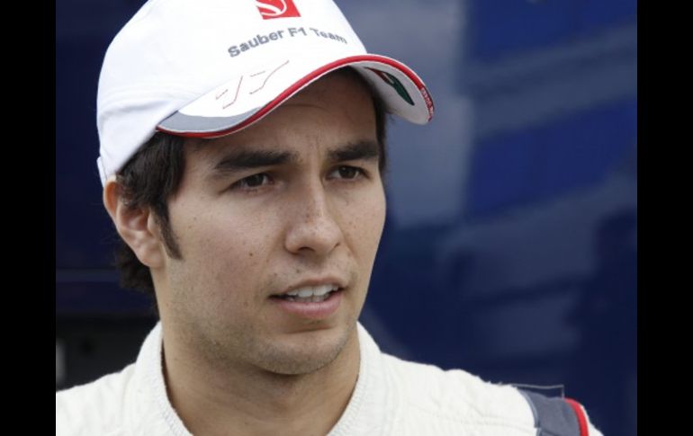 El mexicano Sergio 'Checo' Pérez se siente esperanzado con la carrera en el GP de Gran Bretaña. REUTERS  /