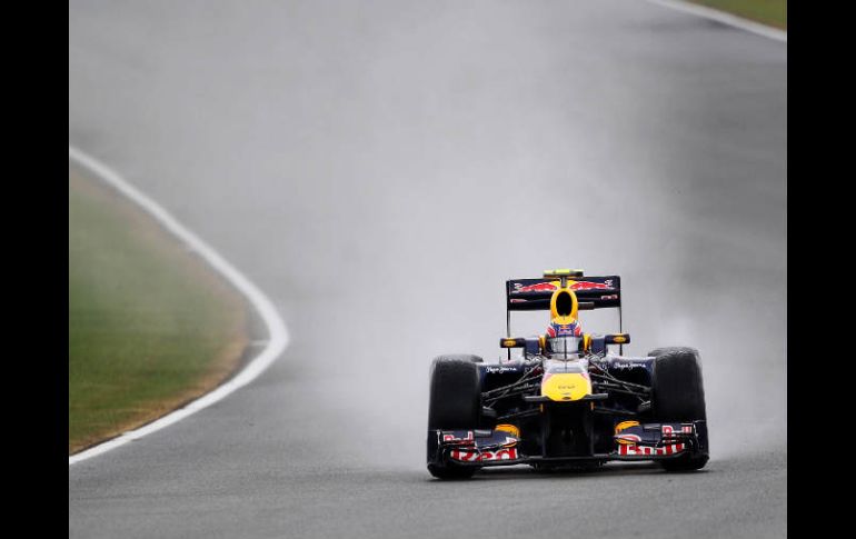 Mark Webber fue el primer lugar de la primera sesión. AP  /