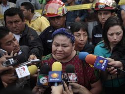 Menchú afirma que no encuentra razón por la cual asesinaron a Cabral. REUTERS  /