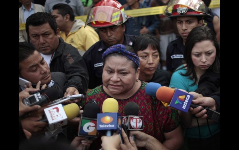 Menchú afirma que no encuentra razón por la cual asesinaron a Cabral. REUTERS  /