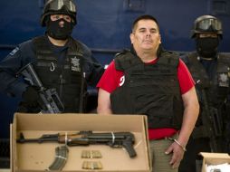 José Jesús Méndez Vargas, alias ''El Chango'', fue detenido el 21 de junio en Aguascalientes. ARCHIVO  /