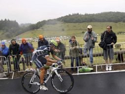 Rui Costa durante la etapa de ayer, donde salió victorioso. REUTERS  /