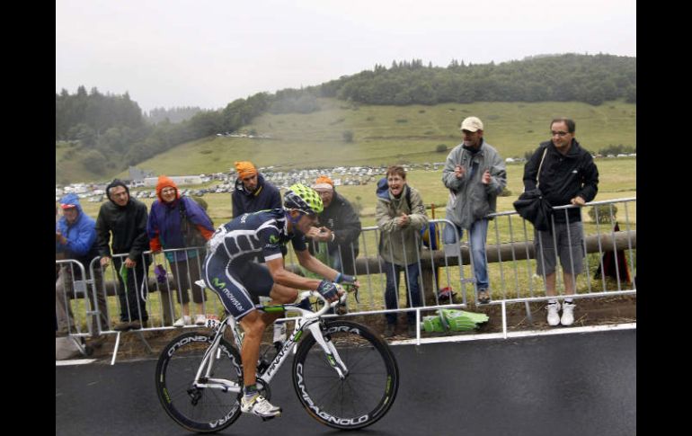 Rui Costa durante la etapa de ayer, donde salió victorioso. REUTERS  /