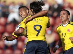 Los colombianos se impusieron en un excelente juego ante su rival boliviano, en especial el jugador Falcao.AP  /