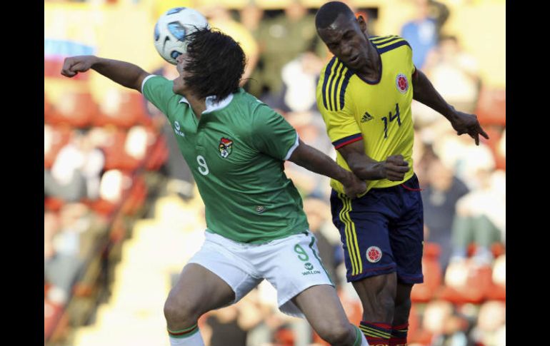 Marcelo Martins de Bolivia durante el juego contra Colombia de la Copa América. REUTERS  /