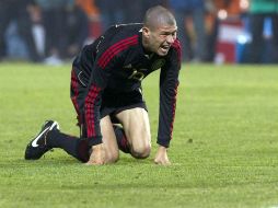 Jorge Enriquez durante el juego contra Perú en la Copa América. MEXSPORT  /