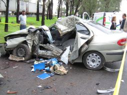 En el primer semestre se registró una disminución en muertes por accidentes de 9% respecto a 2010. ARCHIVO  /