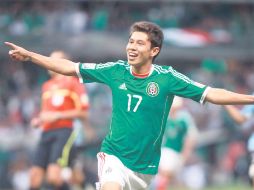 El mediocampista de Chivas, Giovani Casillas, marcó el gol con el que aseguró el título para México. MEXSPORT  /