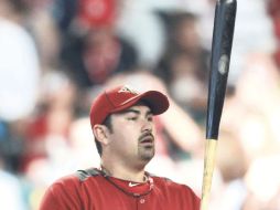 Adrián González, de los Medias Rojas de Boston. AFP  /