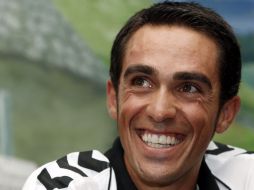 Alberto contador tiene muya claro su objetivo de llevarse el tour por cuarta ocasión. REUTERS  /