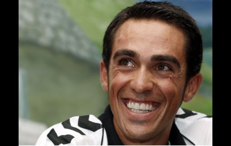 Alberto contador tiene muya claro su objetivo de llevarse el tour por cuarta ocasión. REUTERS  /