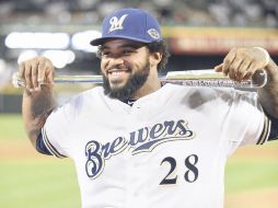 Prince Fielder, de los Cerveceros de Milwaukee, resultó el Jugador Más Valioso. AP  /