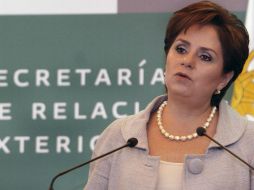 La canciller mexicana afirma que la medida es sólo un paso en el combate a la delincuencia organizada. EL UNIVERSAL  /