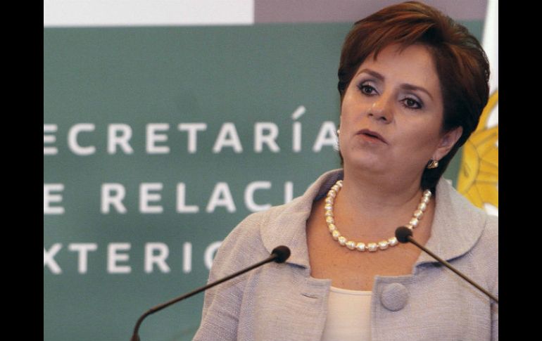 La canciller mexicana afirma que la medida es sólo un paso en el combate a la delincuencia organizada. EL UNIVERSAL  /