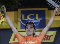 El ciclista, Samuel Sánchez, ganó la duodécima etapa del Tour de Francia. AP  /