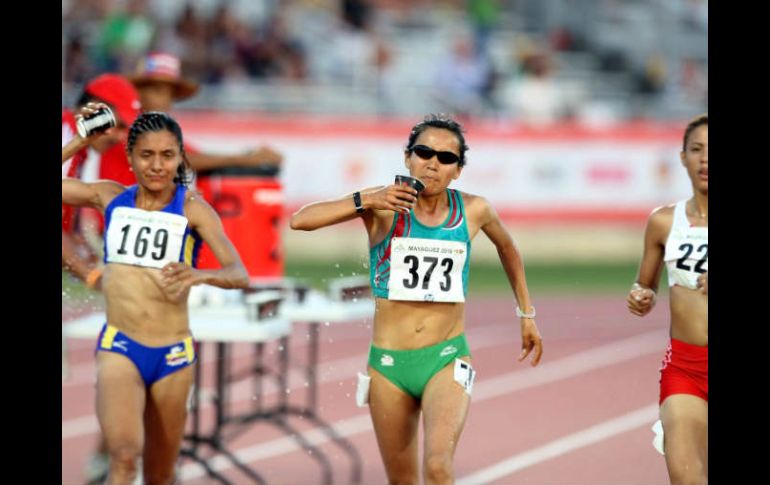 Aunque Madaí diga que no es favorita, es la candidata para ganar el maratón de mujeres de los Panamericanos. MEXSPORT  /