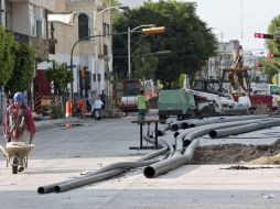 Aunque la pavimentación en Enrique Díaz de León concluye en octubre, las adecuaciones se realizarán de manera coordinada. A. GARCÍA  /