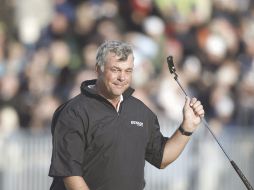 El golfista de Irlanda del Norte, Darren Clarke, tuvo una buena actuación. EFE  /