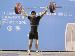 El mexicano, Jonathan Gaytán, ganó bronce en Campeonato Panamericano de Pesas. E.PACHECO  /