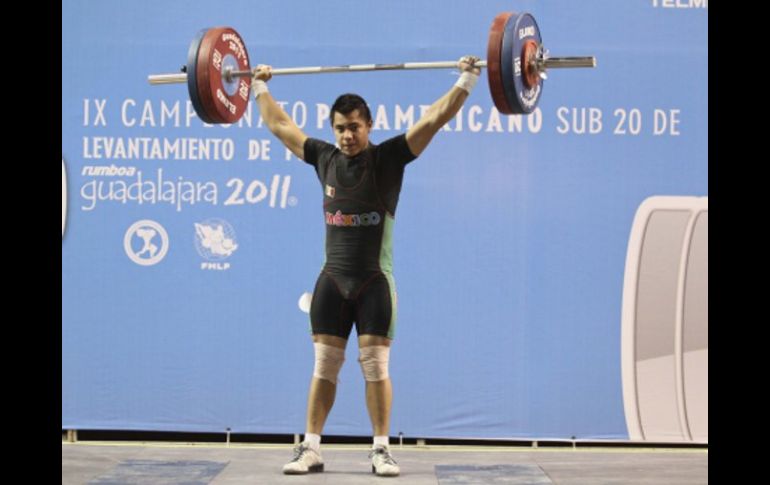 El mexicano, Jonathan Gaytán, ganó bronce en Campeonato Panamericano de Pesas. E.PACHECO  /