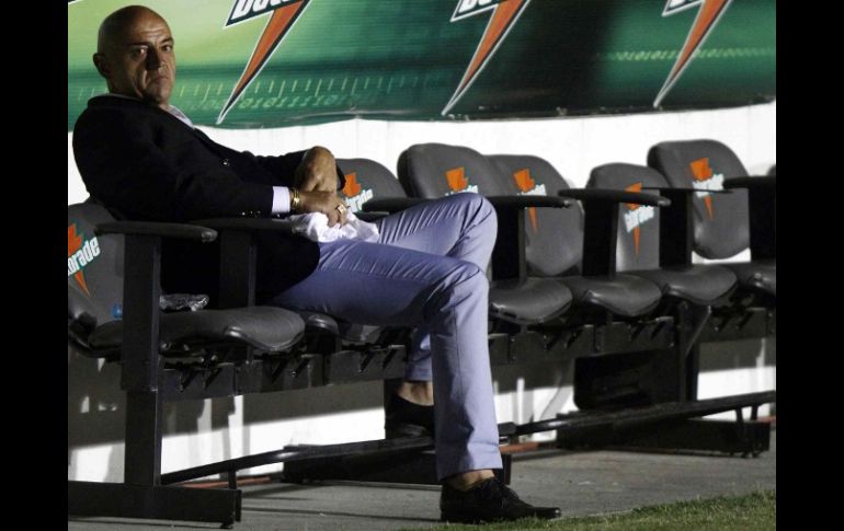 El técnico de Estudiantes, José Luis Sánchez Solá. MEXSPORT  /