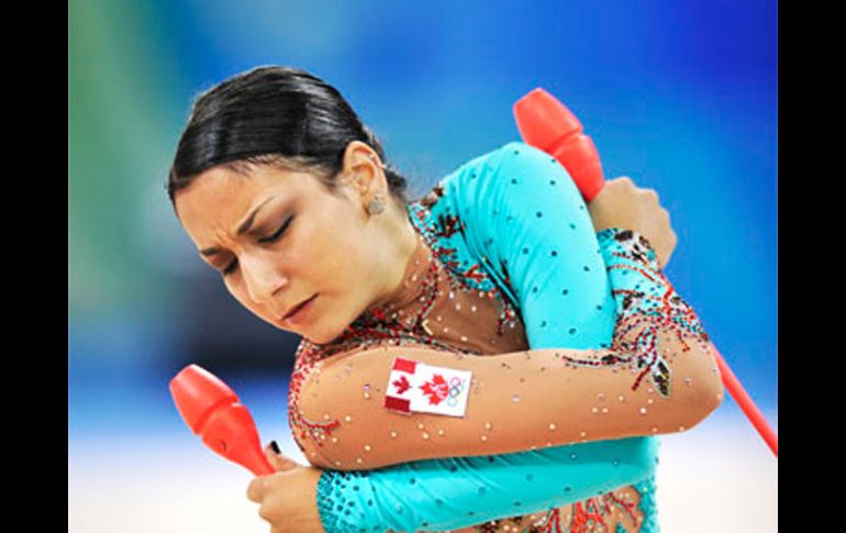 Los canadienses son reconocidos en gimnasia; en Río de Janeiro, Alexandra Orlando ganó el oro en rítmica. ESPECIAL  /