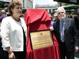 Fernando del Paso, director de la Biblioteca Iberoamericana Octavio Paz, en el acto de celebración por los 20 años del recinto.A.GARCÍA  /