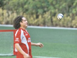 Héctor Reynoso reportó con el Rebaño, luego de su aventura con el Tricolor en Copa Oro y América. MEXSPORT  /