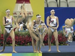 El equipo mexicano se ubicó en el lugar número 12 en la prueba por equipos. AP  /