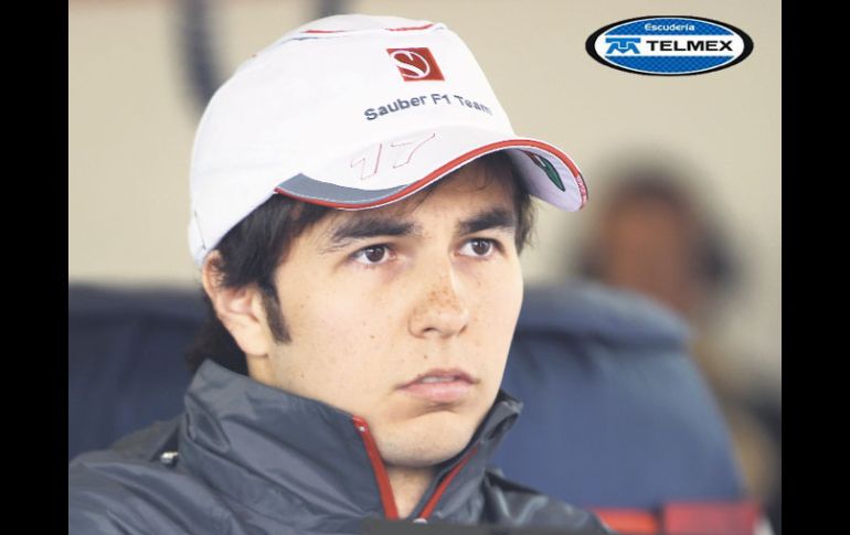 Sergio Pérez, piloto tapatío de la escudería Sauber. GETTY IMAGES SPORT  /