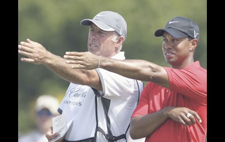 Steve Williams era caddie de Tiger Woods desde 1999. ESPECIAL  /