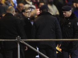 El DT Gerardo Martino fue expulsado del partido de la semifinal de Paraguay y Venezuela. EFE  /