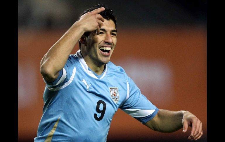 El jugador uruguayo, Luis Suárez, durante partido de la Copa América en Argentina. MEXSPORT  /