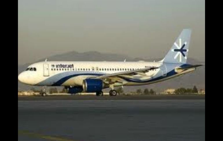 La aerolínea Interjet realizó esta tarde su primer vuelo comercial con biocombustible. ARCHIVO  /