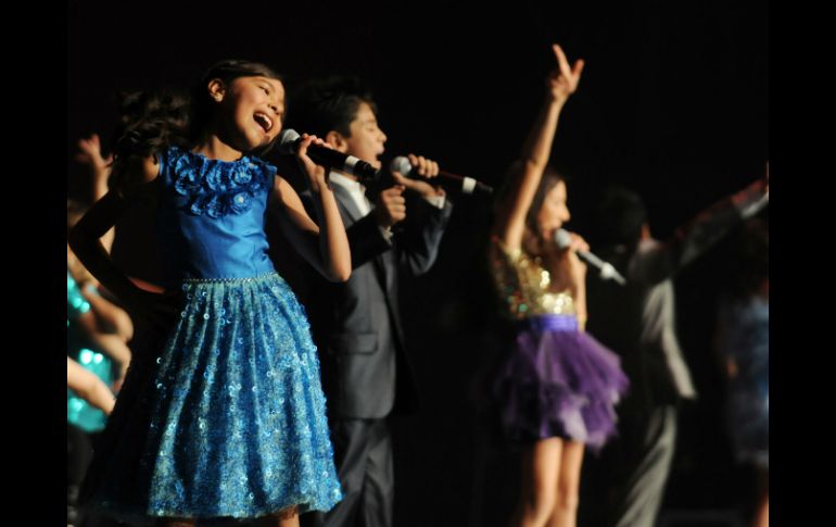 El talento infantil, luego de presentarse hoy en el Auditorio Telmex, disputará la final en el Distrito Federal en horario estelar. ESP  /