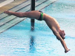 El saltador mexicano Julián Sánchez concluyó su participación en Shanghai con el boleto a Juegos Olímpicos Londres 2012. NTX  /