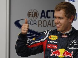 El piloto alemán, Sebastian Vettel, lider mundial de Fórmula Uno. AP  /