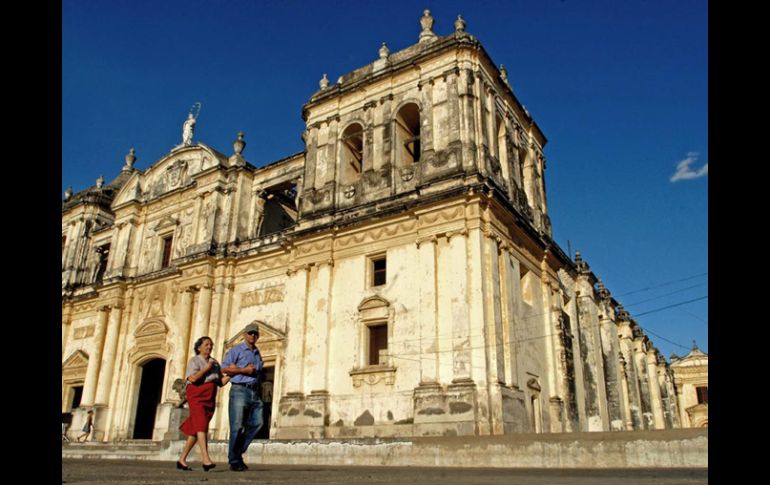 La catedral de León fue incluida el 28 de junio a la lista del Patrimonio Mundial de la Humanidad por la Unesco. EFE  /