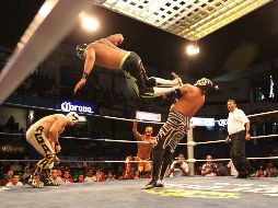 La lucha se presentó ante una regular entrada en La Arena Coliseo. E. PACHECO  /