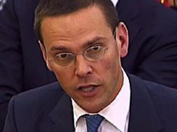 Posibles declaraciones ''erróneas'' de James Murdoch amenazan su posición en la empresa News Corp. AFP  /