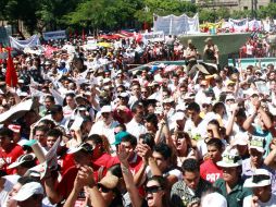 El acuerdo con el Gobierno federal hizo que la UdeG cancelara la marcha que planeaba mañana en el Distrito Federal. ARCHIVO  /