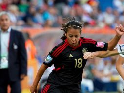 Verónica Pérez, una de las jugadoras del Tri femenil en Alemania 2011. MEXSPORT  /