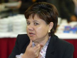 La diputada Ana Bertha Guzmán exhortó a la Secretaría General a que instruya a diputados para que ratifiquen a su personal. ARCHIVO  /