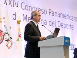 Inauguración del XXIV Congreso Panamericano de Medicina del Deporte en expo Guadalajara. EL INFORMADOR  /