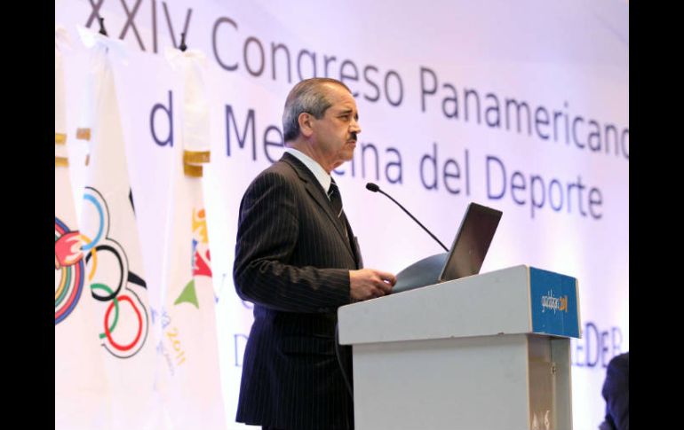 Inauguración del XXIV Congreso Panamericano de Medicina del Deporte en expo Guadalajara. EL INFORMADOR  /