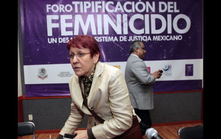 Toma del foro de tipificación del feminicidio. NTX  /