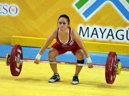 La sonorense Cinthya Domínguez no pudo participar en el selectivo en Guadalajara, por cumplir una sanción. MEXSPORT  /