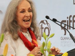 Isela Vega recibió un homenaje en el marco de la celebración de Las Mujeres en el Cine y la televisión. A. CAMACHO  /