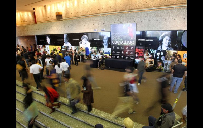 Interior del Auditorio del Estado, lugar en donde se llevaron a cabo la mayoría de los eventos. A. CAMACHO  /